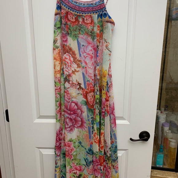 Boutique Floral Maxi Dress - Picture 4 of 6